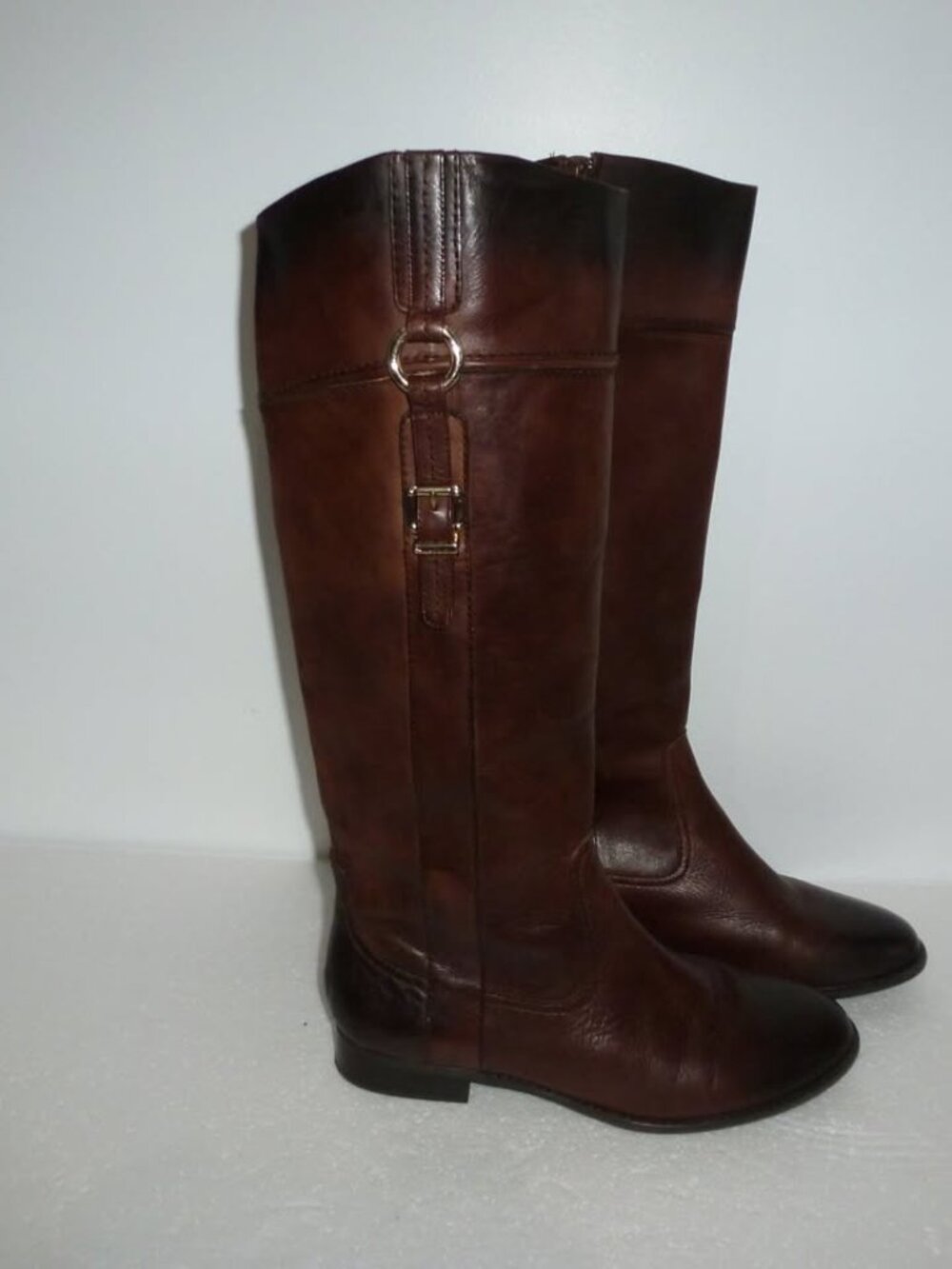 Alex Marie Brown Leather Boots - Women SZ 10 M